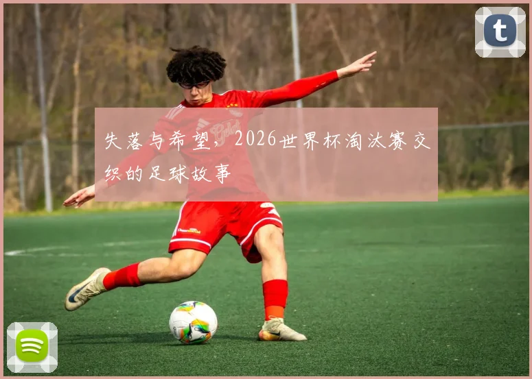 失落与希望，2026世界杯淘汰赛交织的足球故事