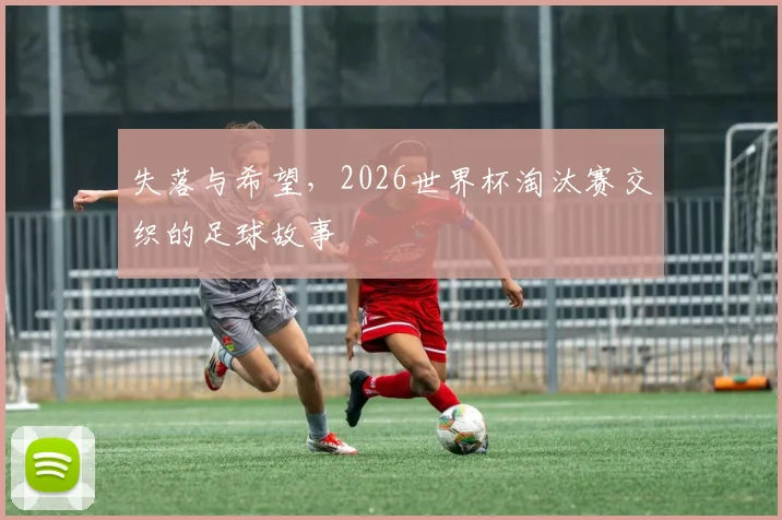 失落与希望，2026世界杯淘汰赛交织的足球故事